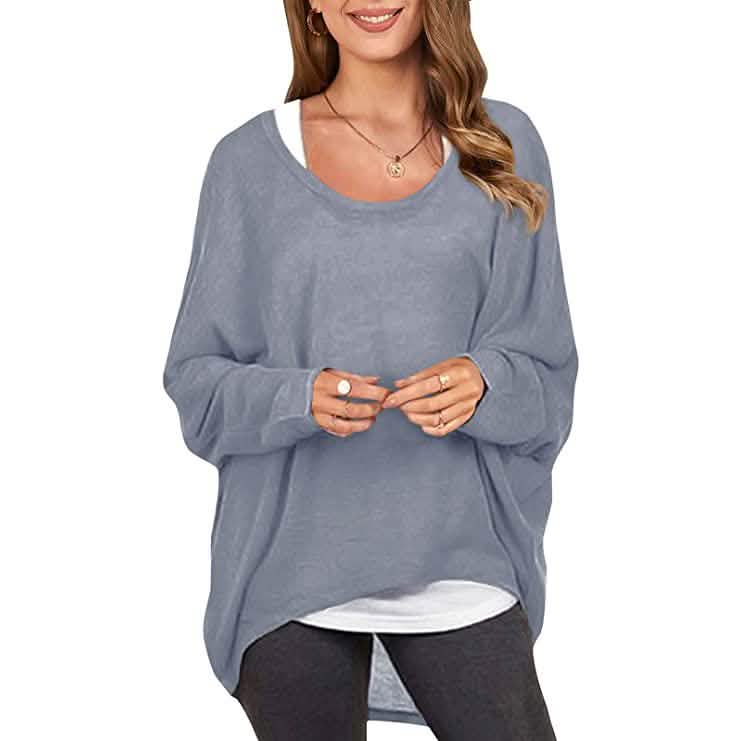 Women's Batwing Sleeve Loose Top DailySale