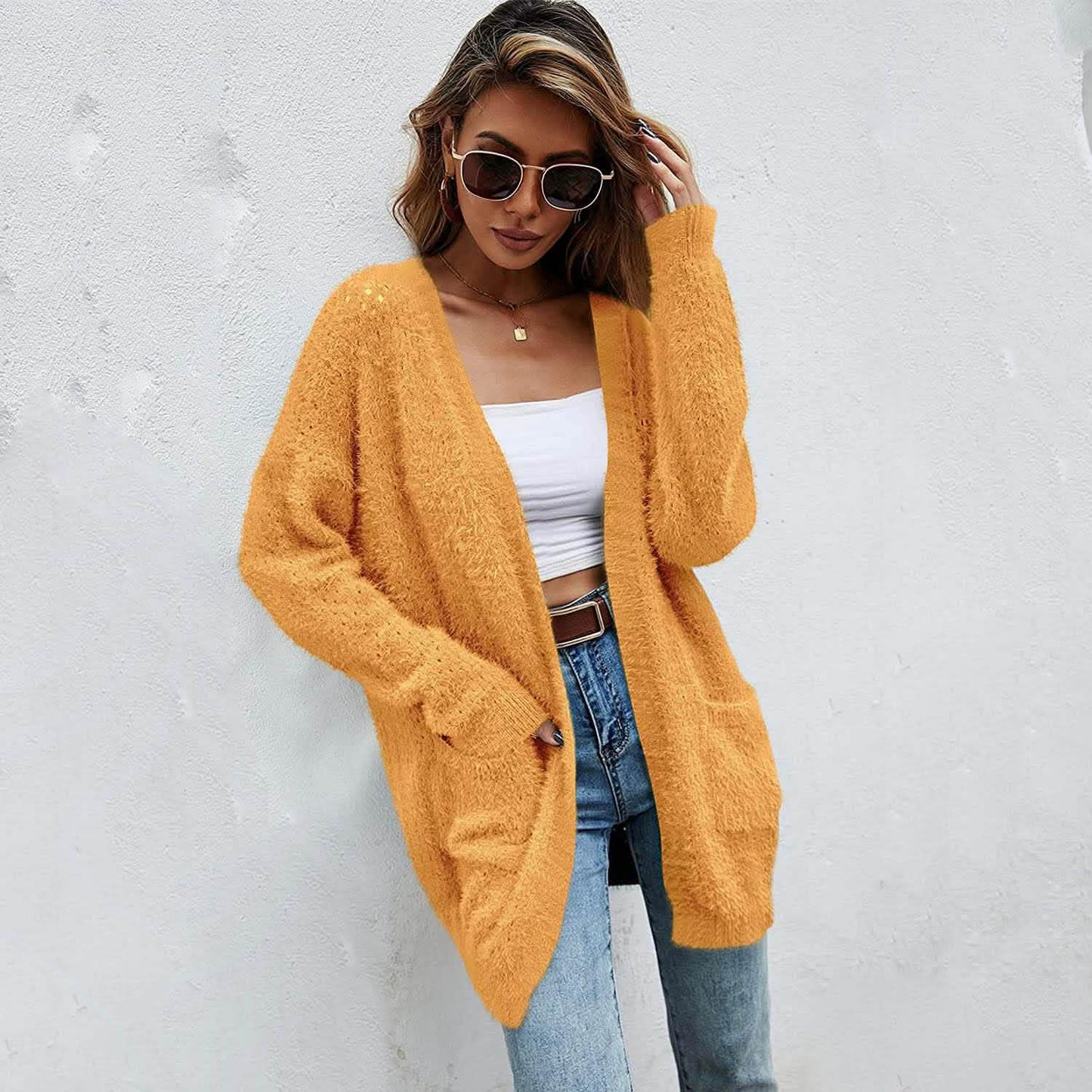 Women's Cardigan Knitted Sweater Jacket DailySale