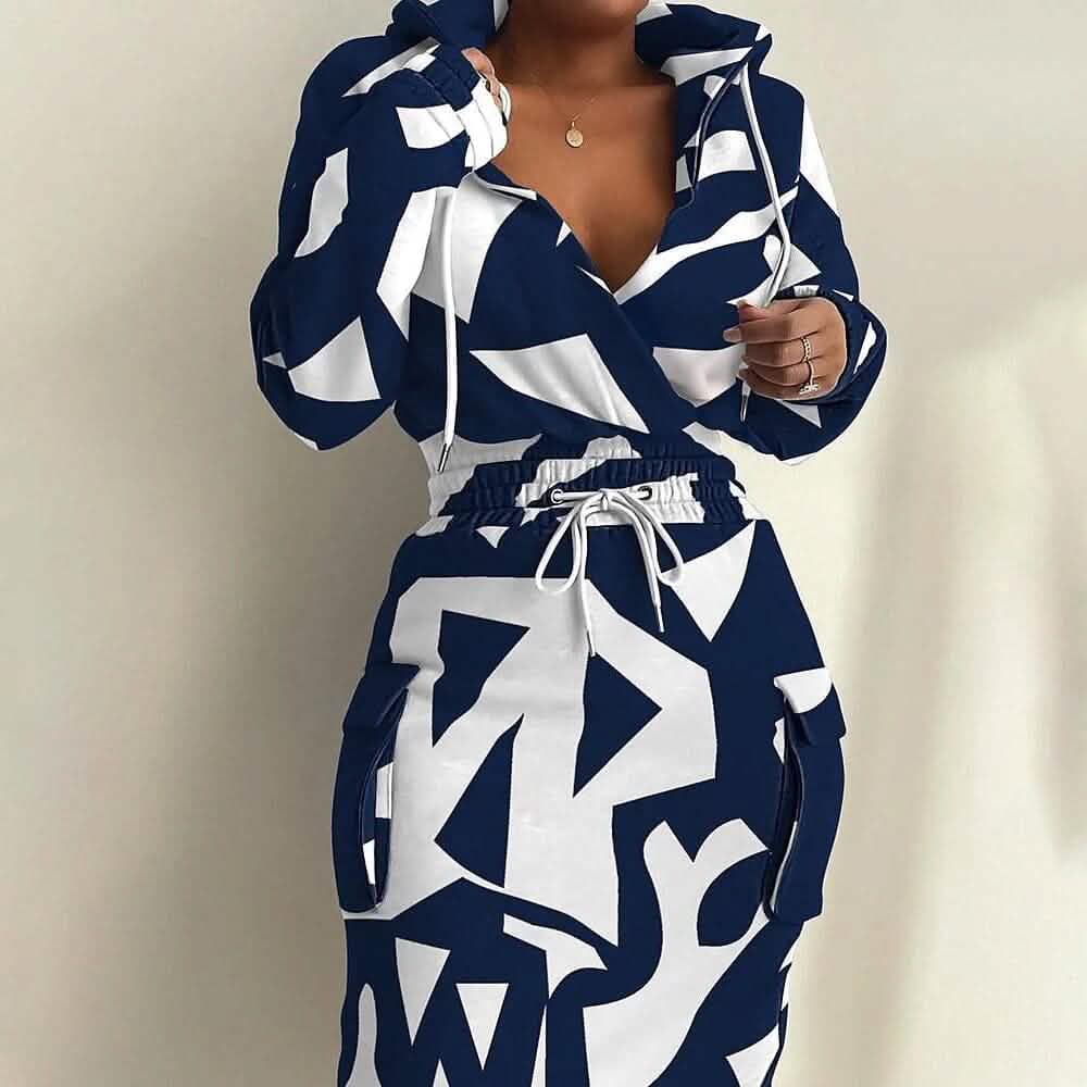 Women's Casual Long Sleeve Sweatshirt Dress DailySale