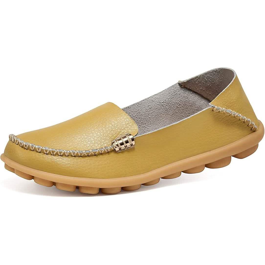 Women's Comfortable Leather Loafers DailySale