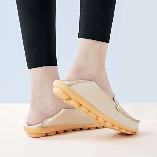 Women's Comfortable Leather Loafers DailySale