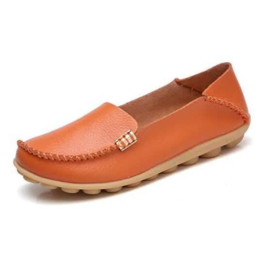 Women's Comfortable Leather Loafers DailySale