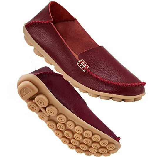 Women's Comfortable Leather Loafers DailySale