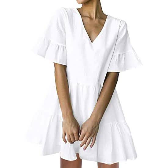 Women’s Cute Shift Dress with Pockets DailySale