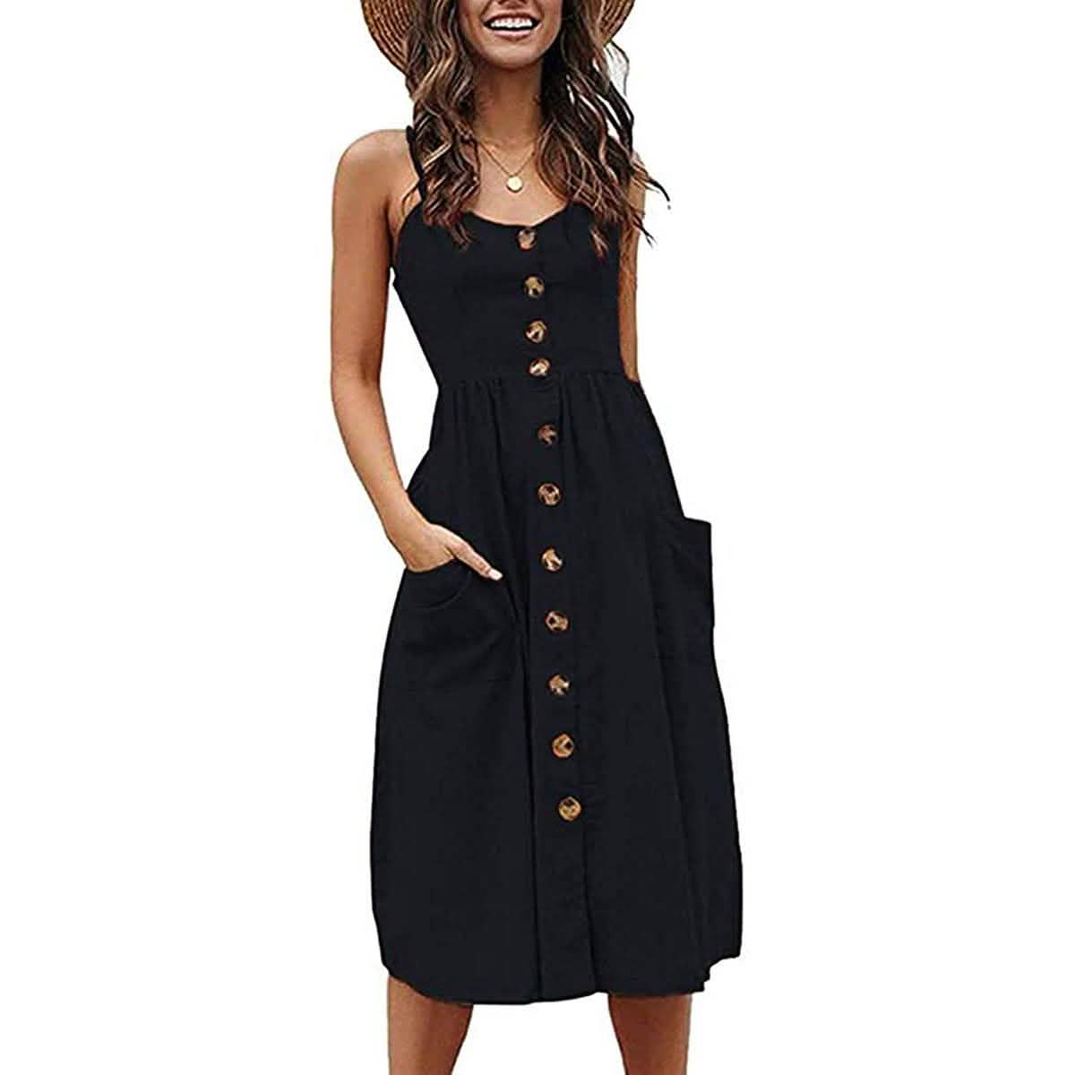 Women's Dresses Summer Casual Spaghetti Strap DailySale