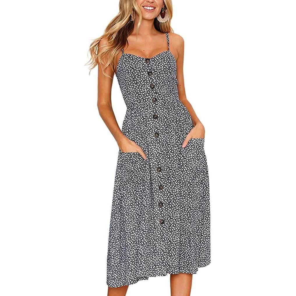 Women's Dresses Summer Casual Spaghetti Strap DailySale