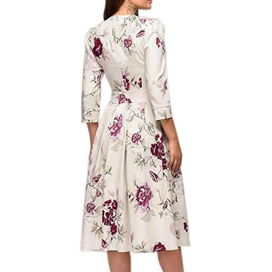 Women's Floral Vintage Dress DailySale