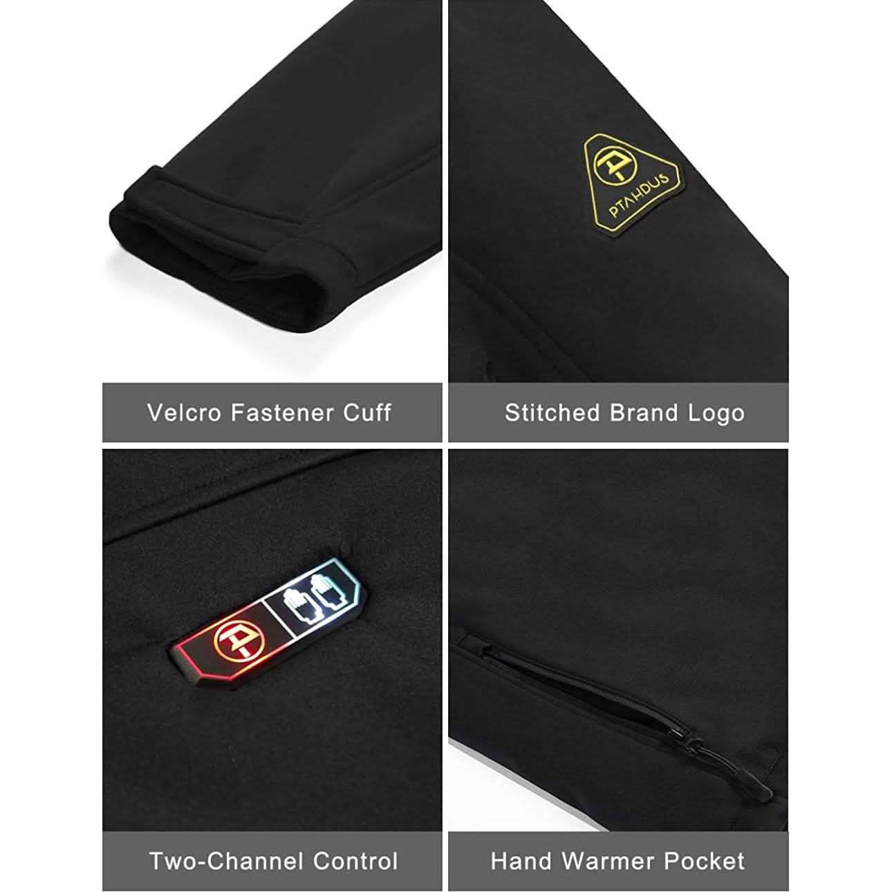 Women’s Heated Jacket Soft Shell with Hand Warmer DailySale