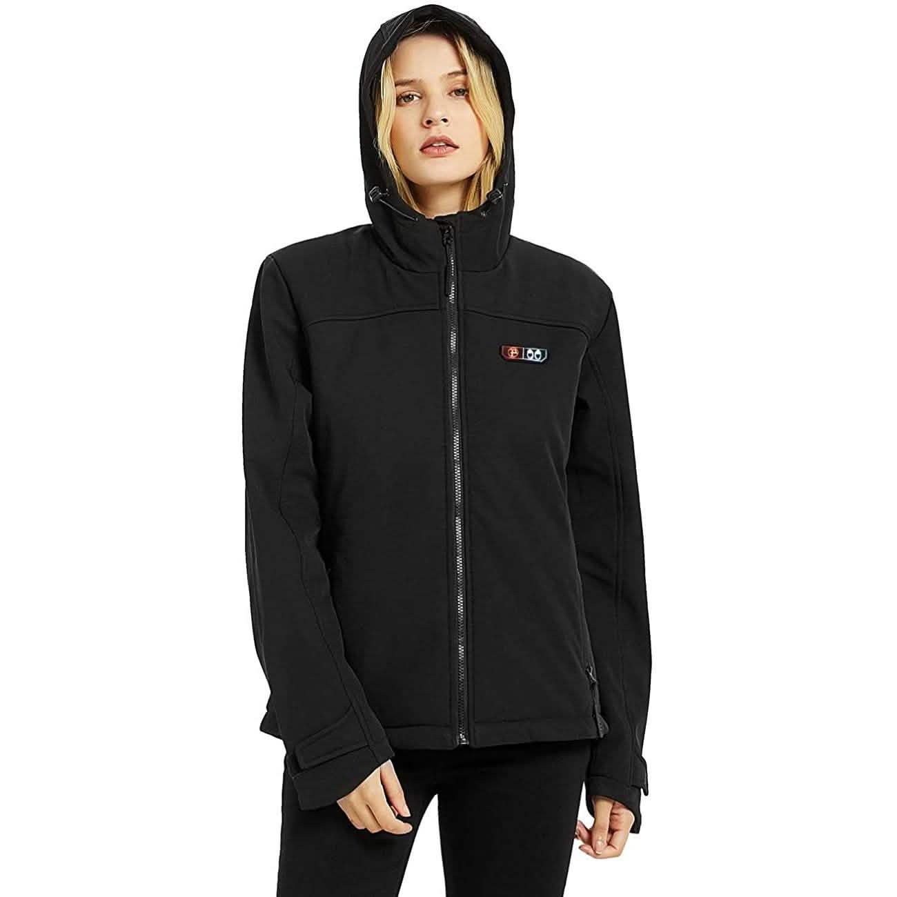 Women’s Heated Jacket Soft Shell with Hand Warmer DailySale