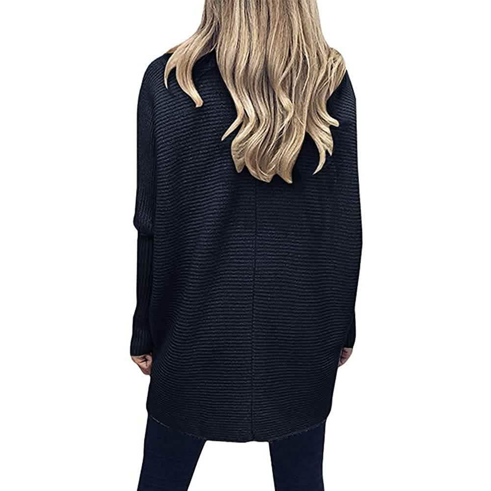 Women's High Neck Long Sweater DailySale
