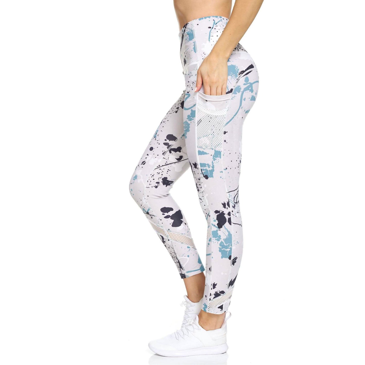 Women's High Waist Full Length Leggings with Pockets DailySale