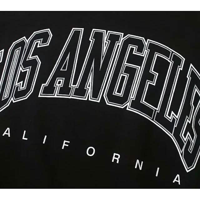 Women's Sweatshirt Graphic Text Los Angeles DailySale