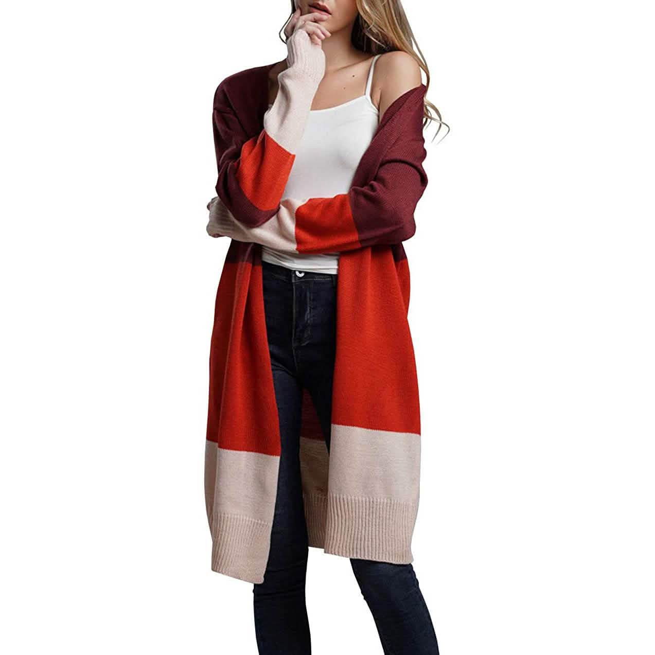 Women's Long Cardigan Sweater Coat DailySale
