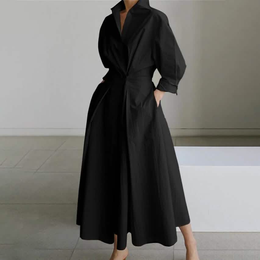 Women's Long Linen Dress Shirt DailySale
