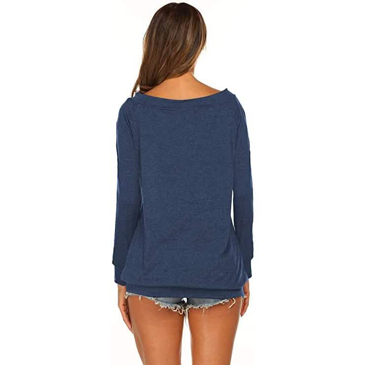 Women's Long Sleeve Off Shoulder Top DailySale