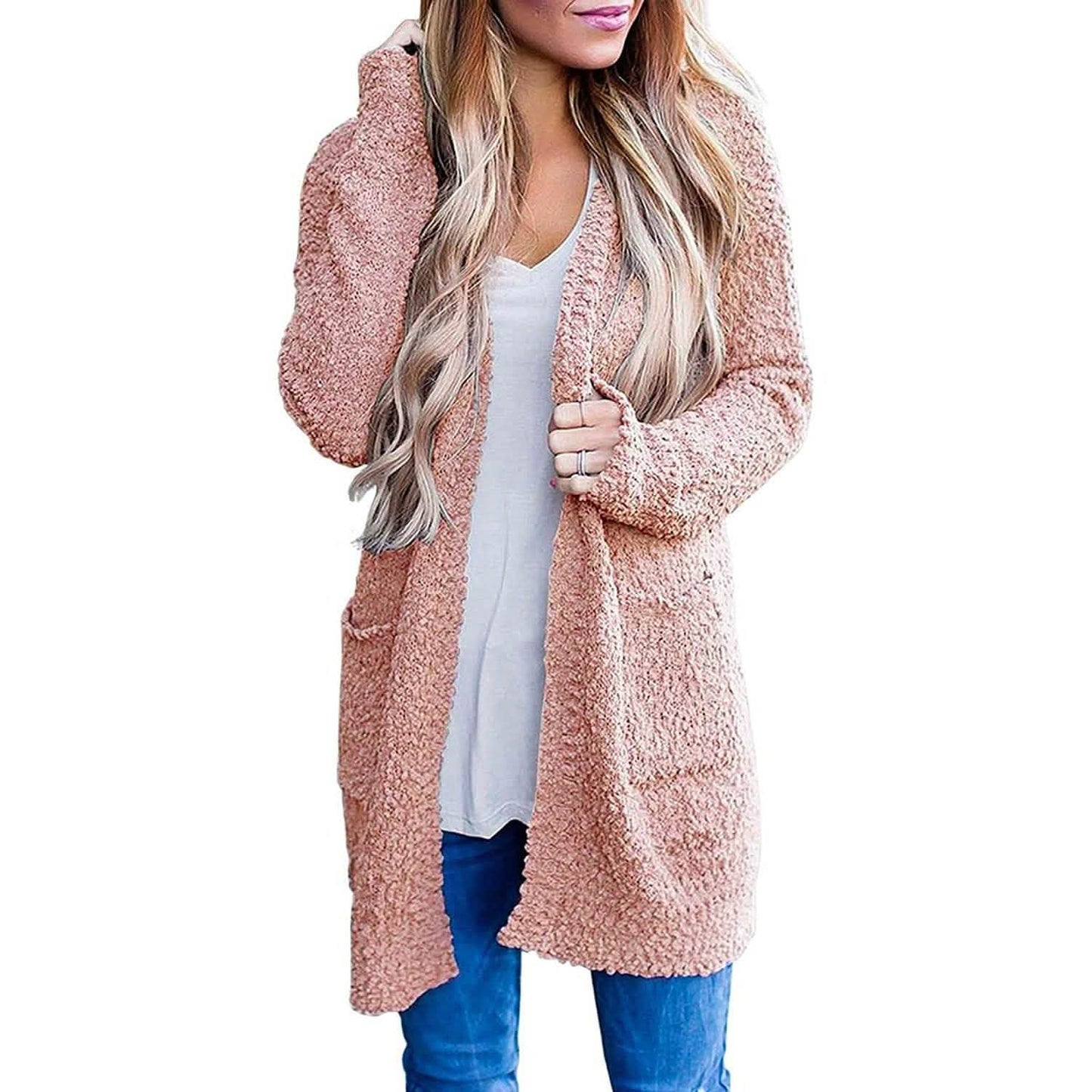 Women's Long-Sleeved Soft Chunky Knitted Sweater DailySale