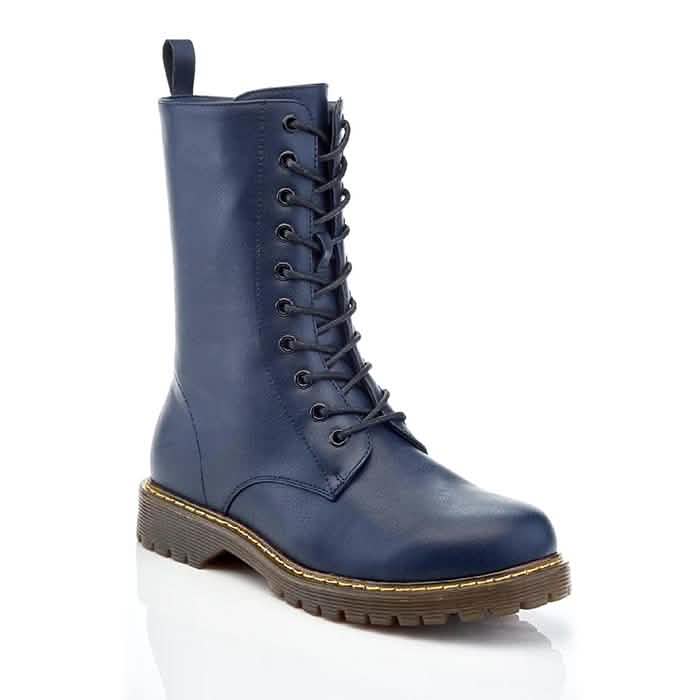 Women's Mid-Calf Classic Marten-Style Combat Boots - Assorted Styles DailySale