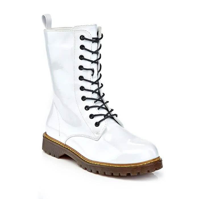 Women's Mid-Calf Classic Marten-Style Combat Boots - Assorted Styles DailySale