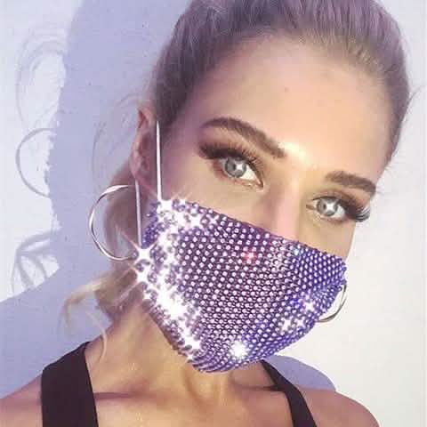 Women's Net Sun Diamond Mask DailySale