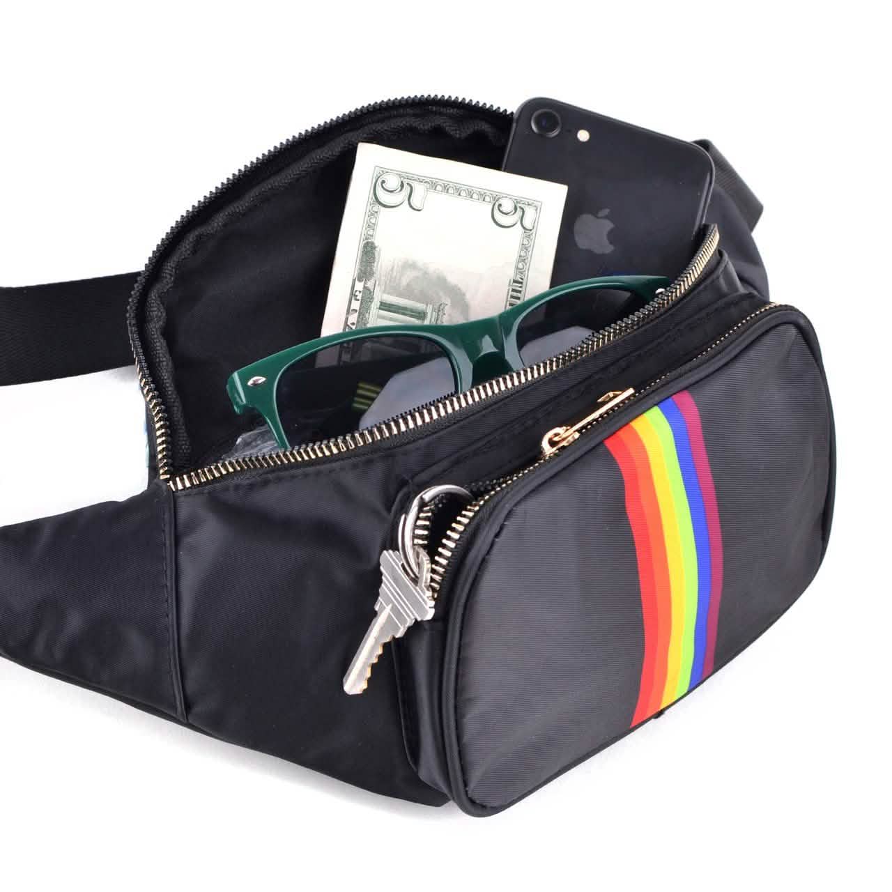 Women's Rainbow Fanny Packs DailySale