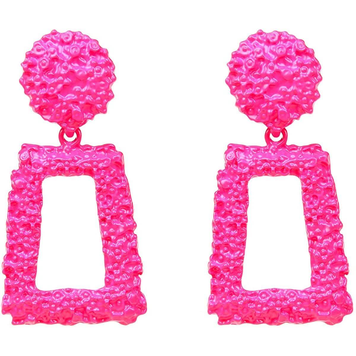 Women's Rectangular Geometric Drop Earrings DailySale