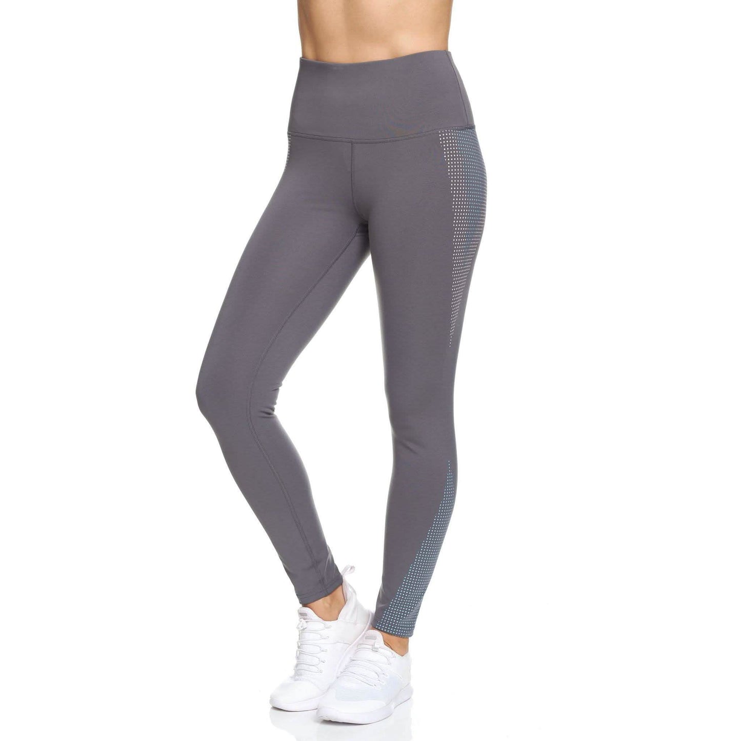 Women's Rubber Dotted High Waist Full Length Legging DailySale
