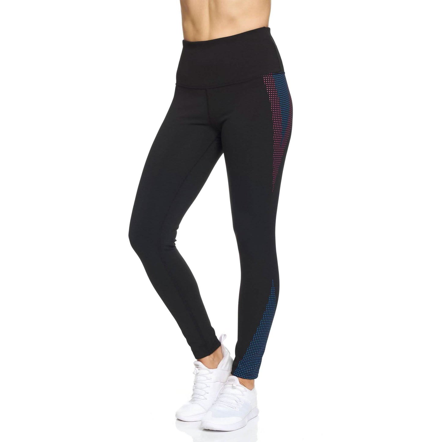 Women's Rubber Dotted High Waist Full Length Legging DailySale
