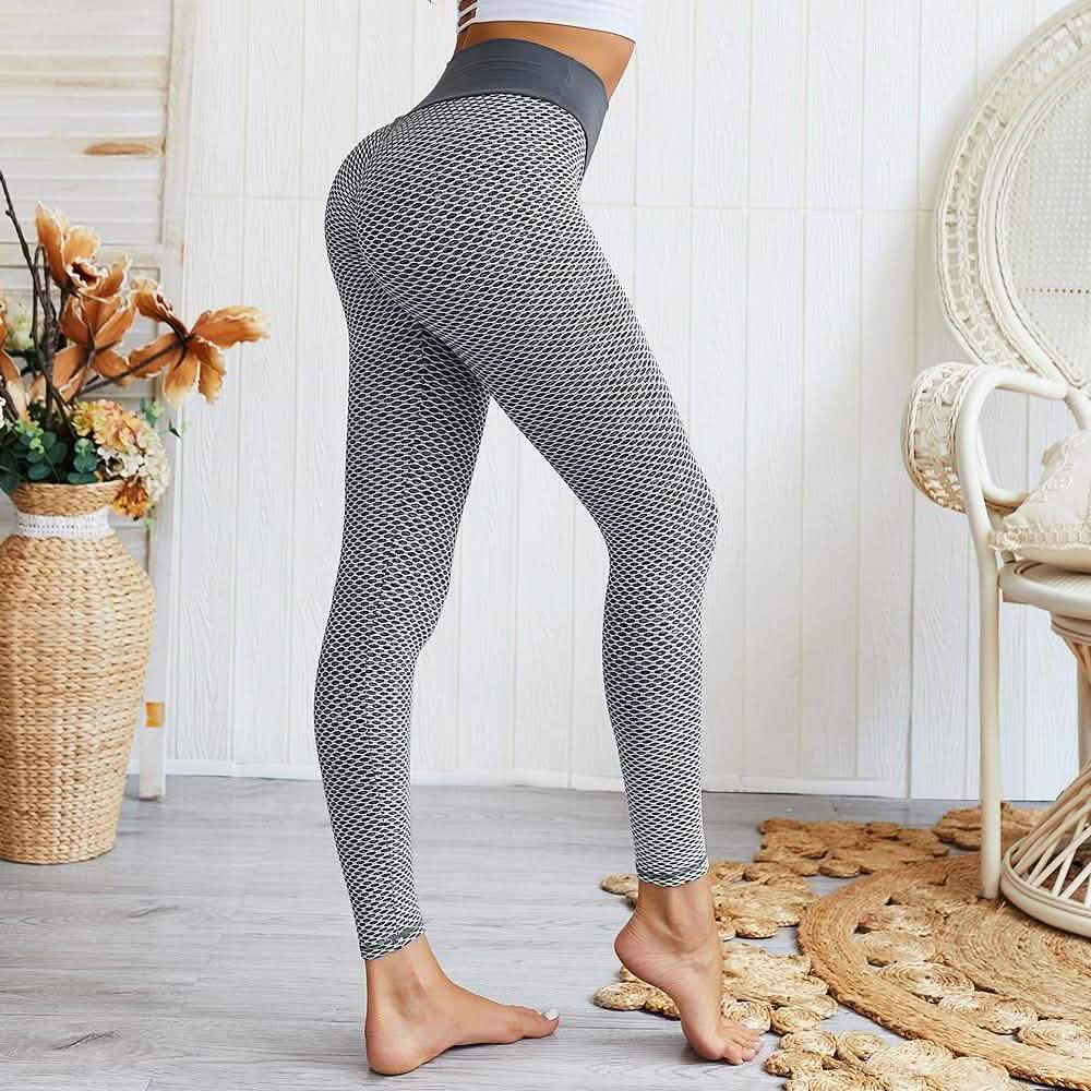 Women's Ruched High-Waist Butt Lifting Leggings DailySale