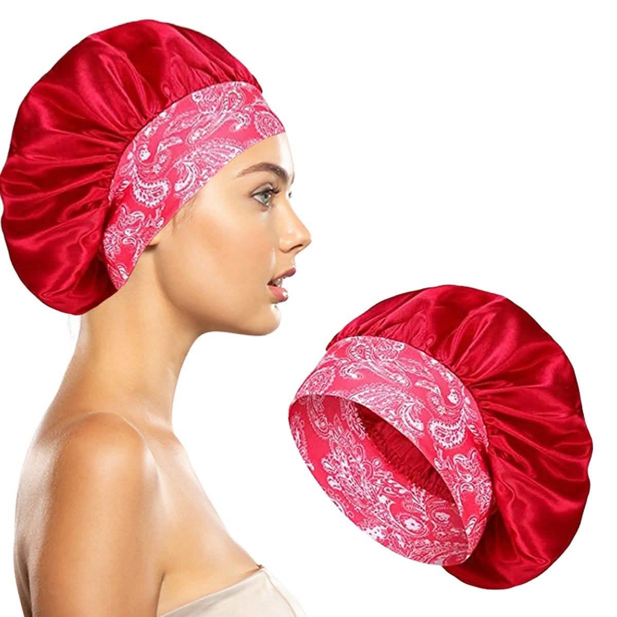 Women's Silky Satin Head Scarf Hair Wrap Cap Hat Headband Sleeping Bonnet DailySale