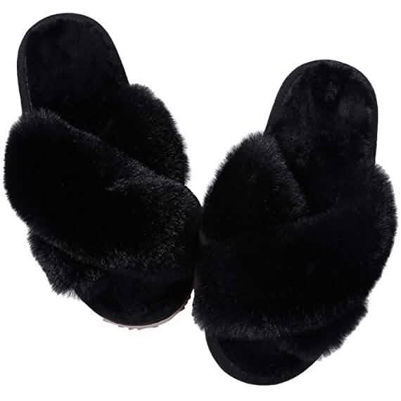 Women's Soft Plush Lightweight House Slippers DailySale