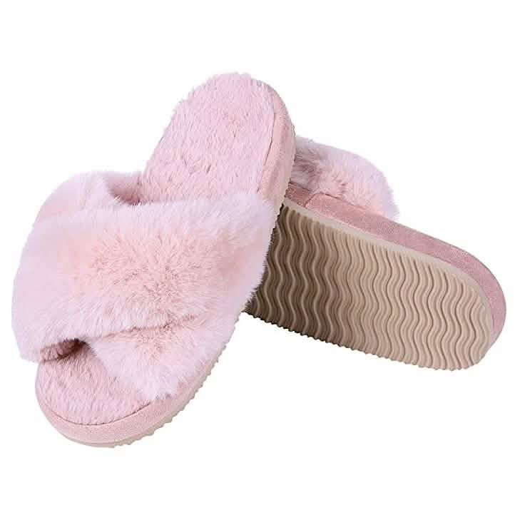 Women's Soft Plush Lightweight House Slippers DailySale