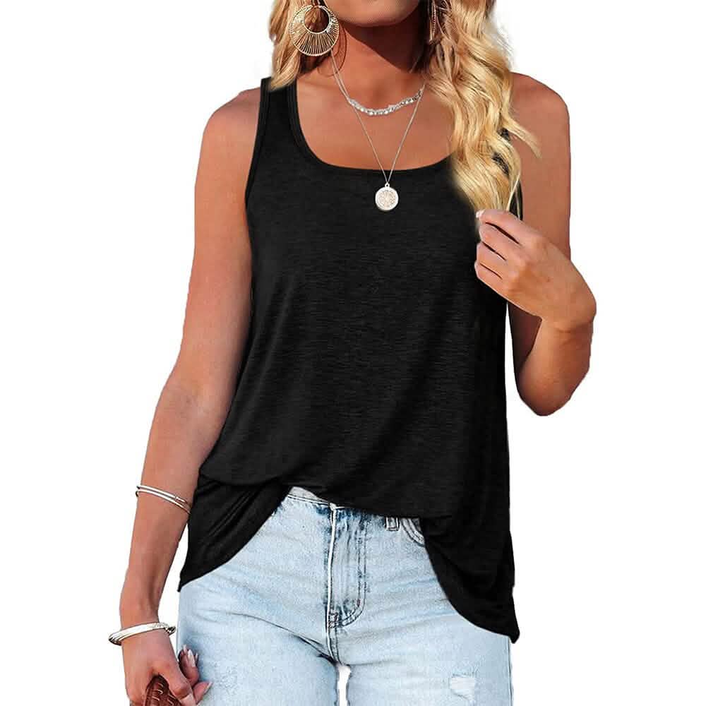 Women's Tank Top Casual Basic Square Neck DailySale