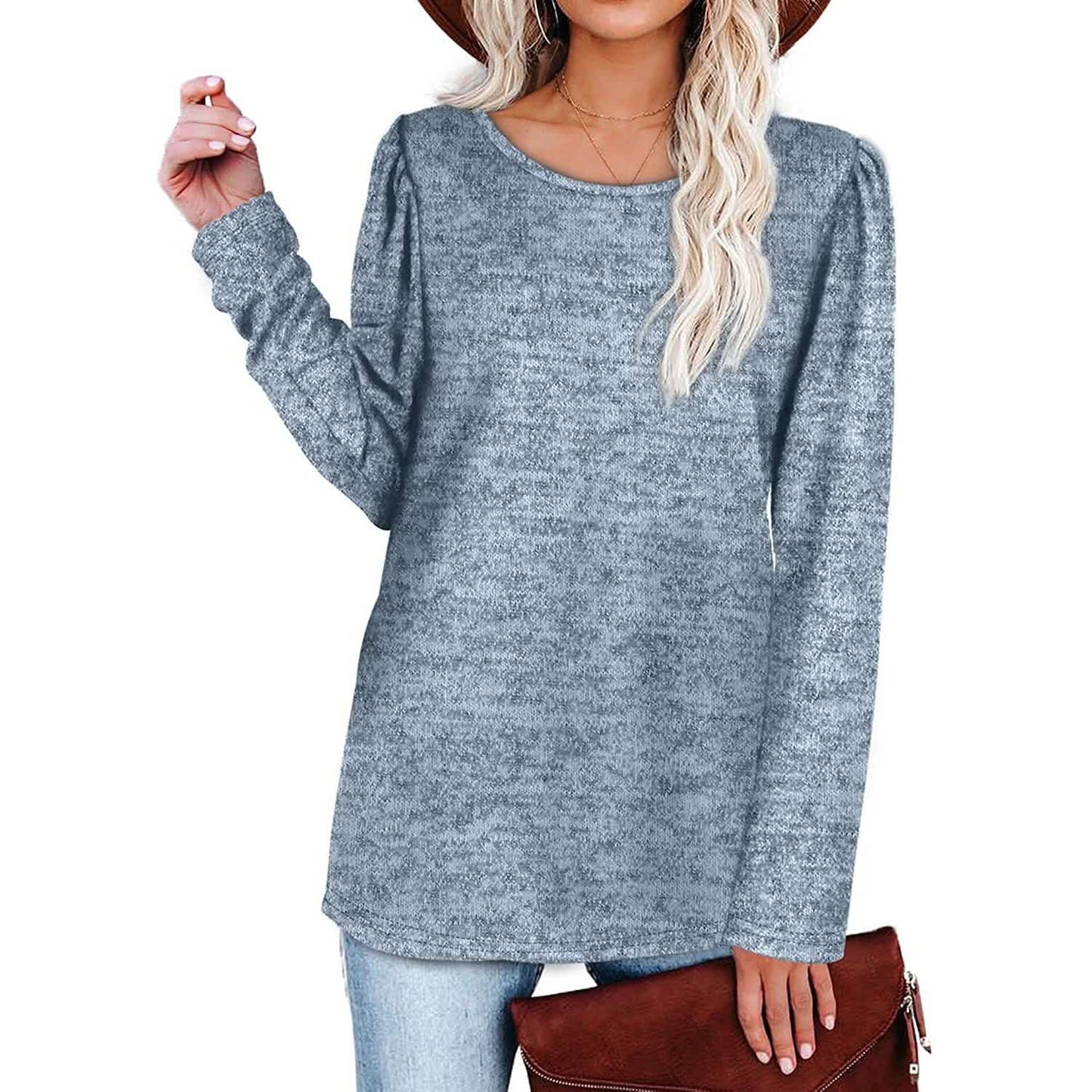 Womens Tops V Neck Summer Petal Sleeve Casual Tshirts DailySale