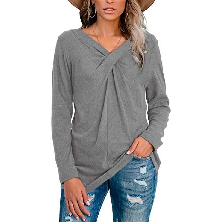 Women's Tunic Long Sleeve Tops DailySale