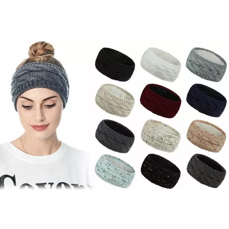 Women's Winter Cable Knit Headband DailySale