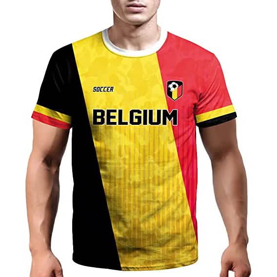 World Cup 2022 Soccer Jersey Women & Mens Football T-Shirts Belgium DailySale