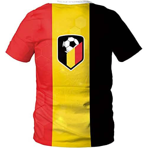 World Cup 2022 Soccer Jersey Women & Mens Football T-Shirts Belgium DailySale
