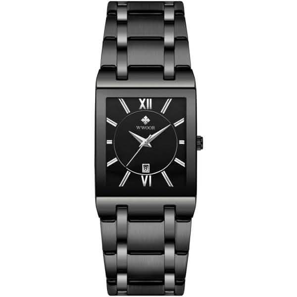 WWOOR Luxus Men Fashion Square Date Watch DailySale