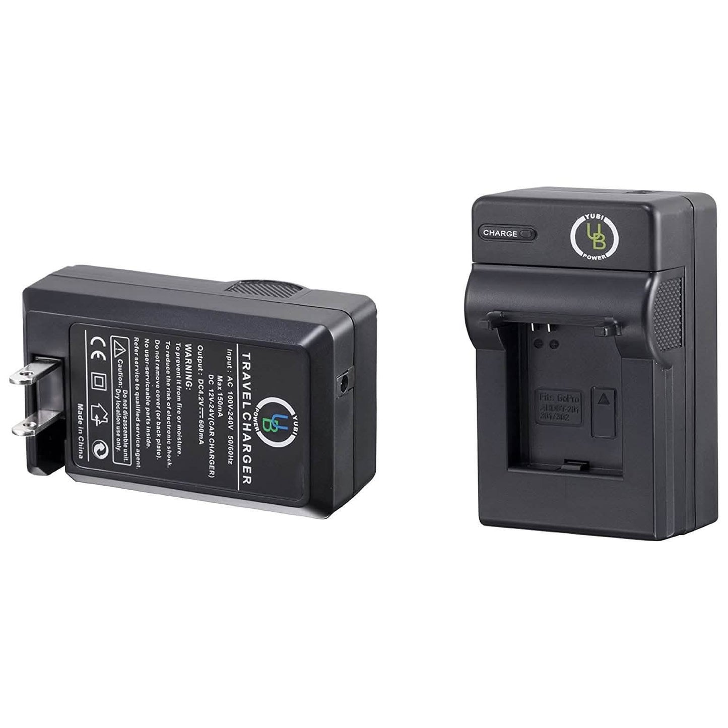 Yubi Power 2 Batteries Kit for GoPro 1280 mAh and Travel Charger Kits DailySale