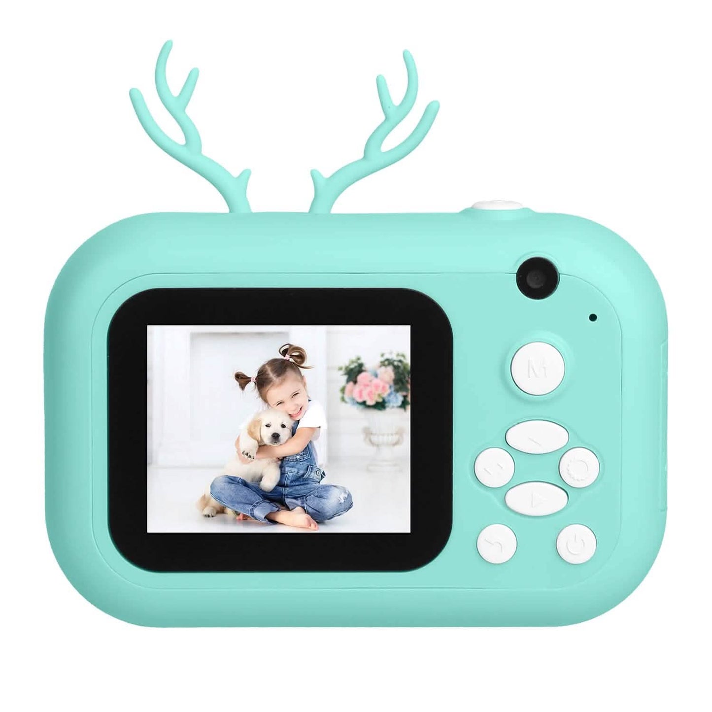 Zero Ink Selfie Camera 1080P HD Video Recorder with Dual Lens 3 Roll Print Papers DailySale