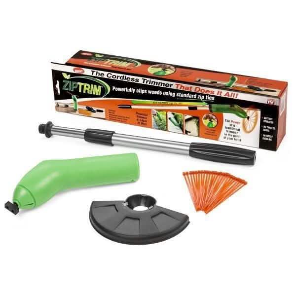 Zip Trim Cordless Edger Trimmer - Portable Garden Grass Trimmer DailySale