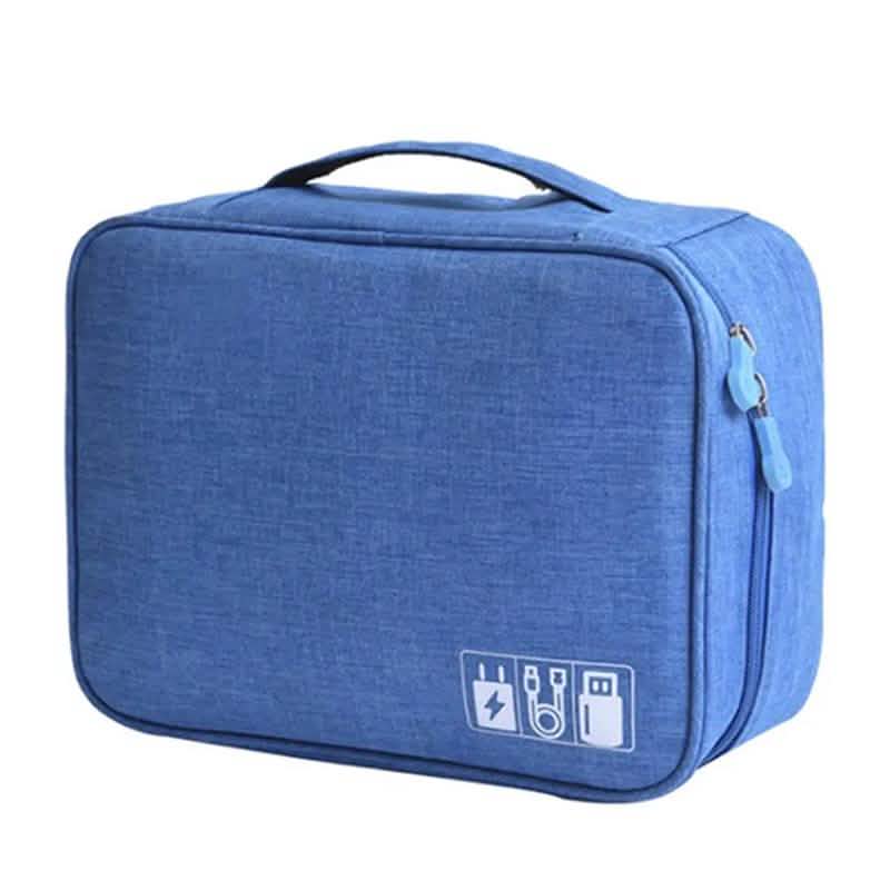 Zippered Cable Compartment Bag for Electronics Storage DailySale