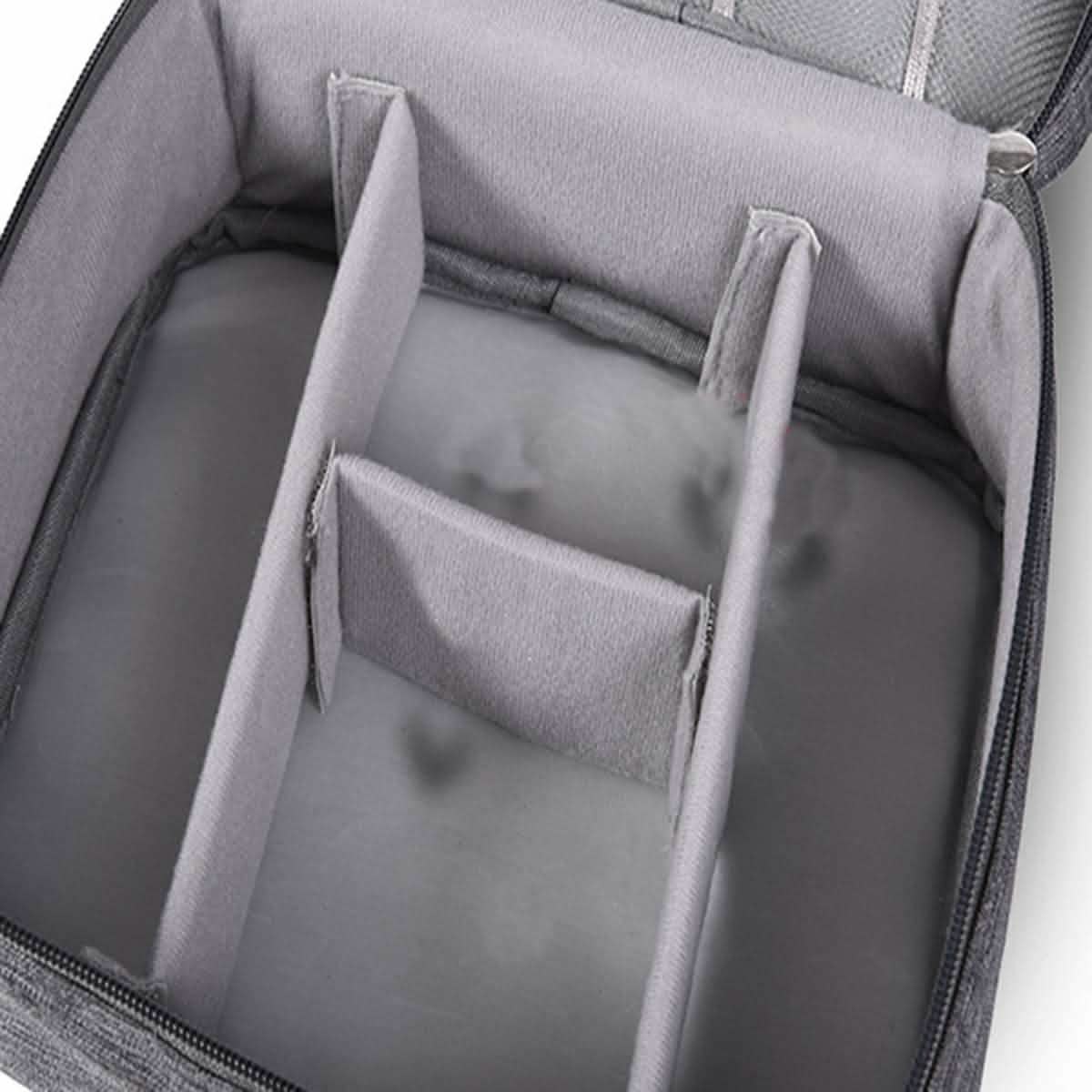 Zippered Cable Compartment Bag for Electronics Storage DailySale