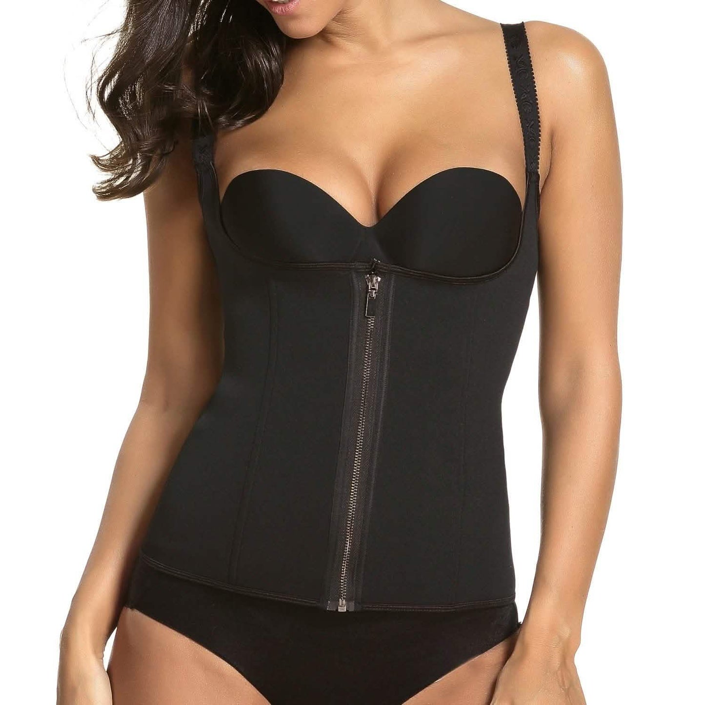 Zippered Waist Trainer Corset DailySale