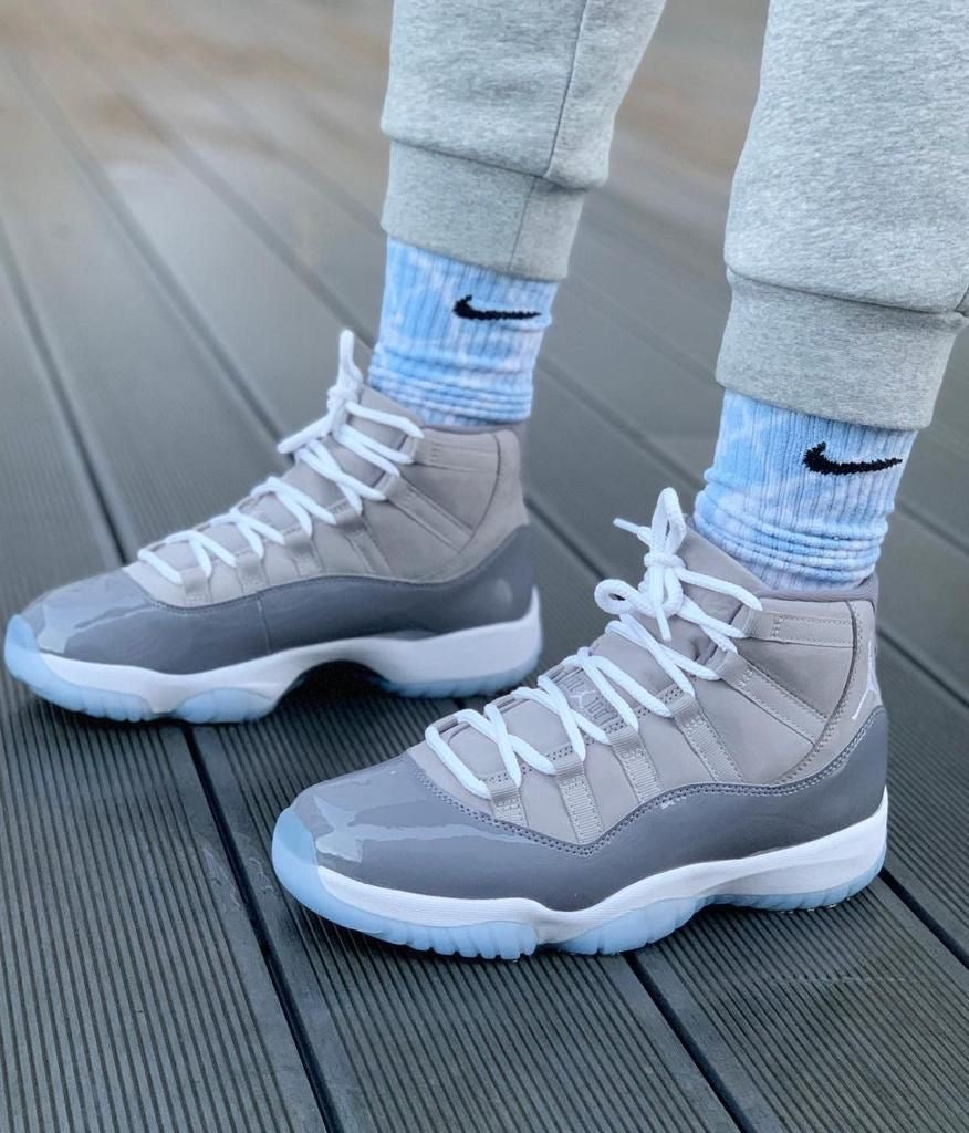 Custom Air Jordan 11 Retro  Cool Grey SneakerNational