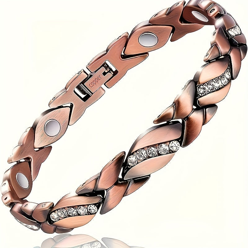 Magnetic Energy Therapy Pain Relief Copper Bracelet For Men And Women DailySale