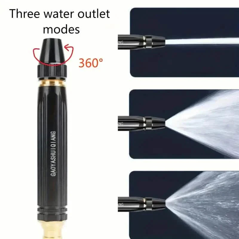 Portable High-Pressure Car Wash Gun – Multi-Function Garden Hose Nozzle DailySale
