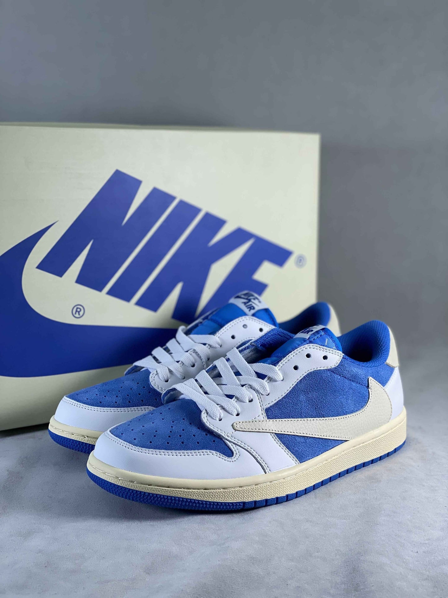 Custom Travis Scott Air Jordan 1 Low TS CQ4277 212 SneakerNational