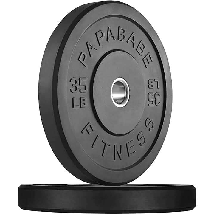 1-Pair: Bumper Plates 2-Inch Bumpers Olympic Weight Plate DailySale