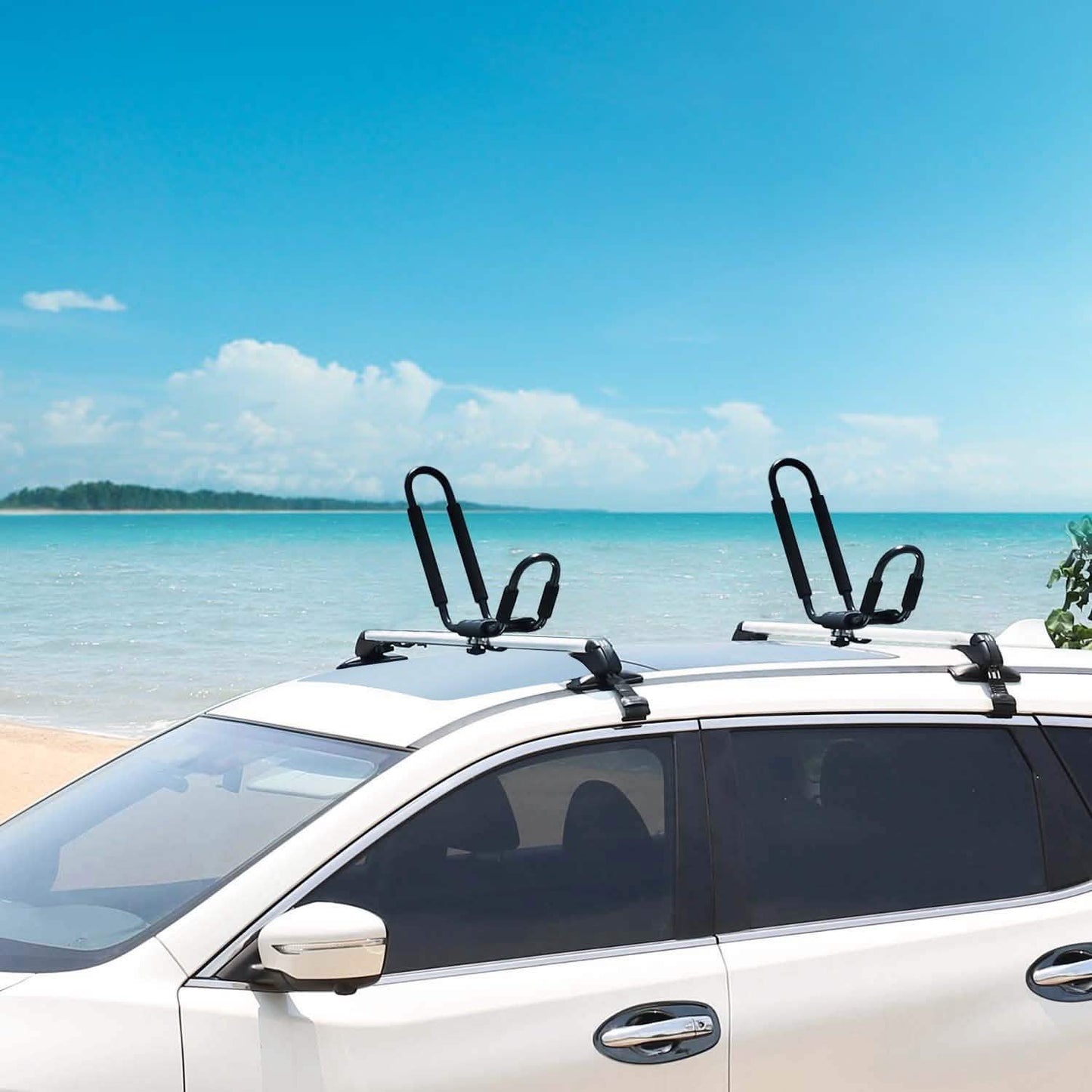 1-Pair: Universal J-Bar Kayak Carrier DailySale